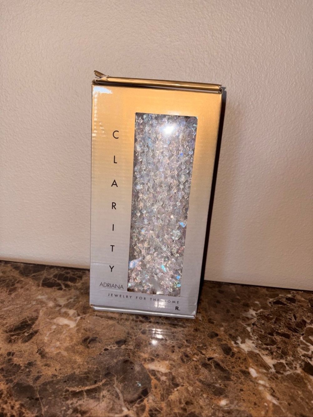 Adriana Clarity Jewelry for the Home Decorative Hanging Beads